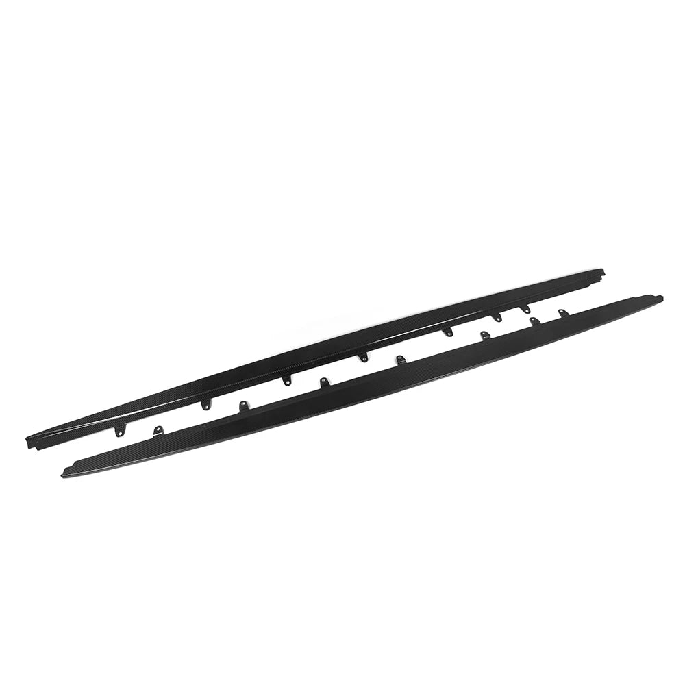Carbon Seitenschweller passend für BMW G38 2017 bis 2023 Langversion Performance Style