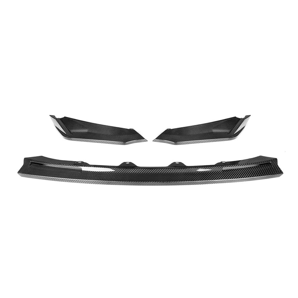 Carbon Frontlippe passend für BMW G80 G81 G82 G83 ab 2021 V Style 3 teilig