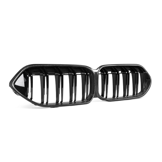 Carbon Nieren Grill passend für BMW F44 ab 2021 Doppelsteg Glanz Schwarz