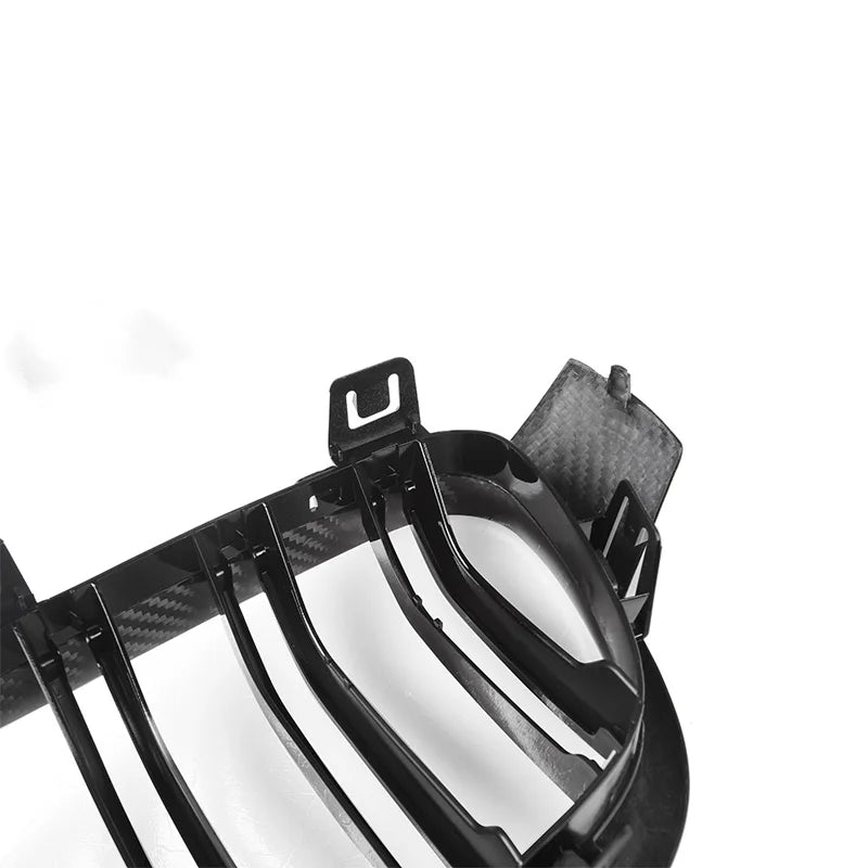 Carbon Nieren Grill passend für BMW F30 F31 F35 2012 bis 2018 Glanz Schwarz