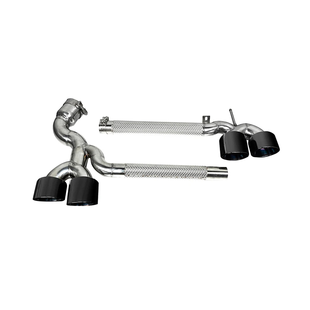 Edelstahl Endrohrblenden passend für BMW X3 G45 G48 ab 2025 OEM Style