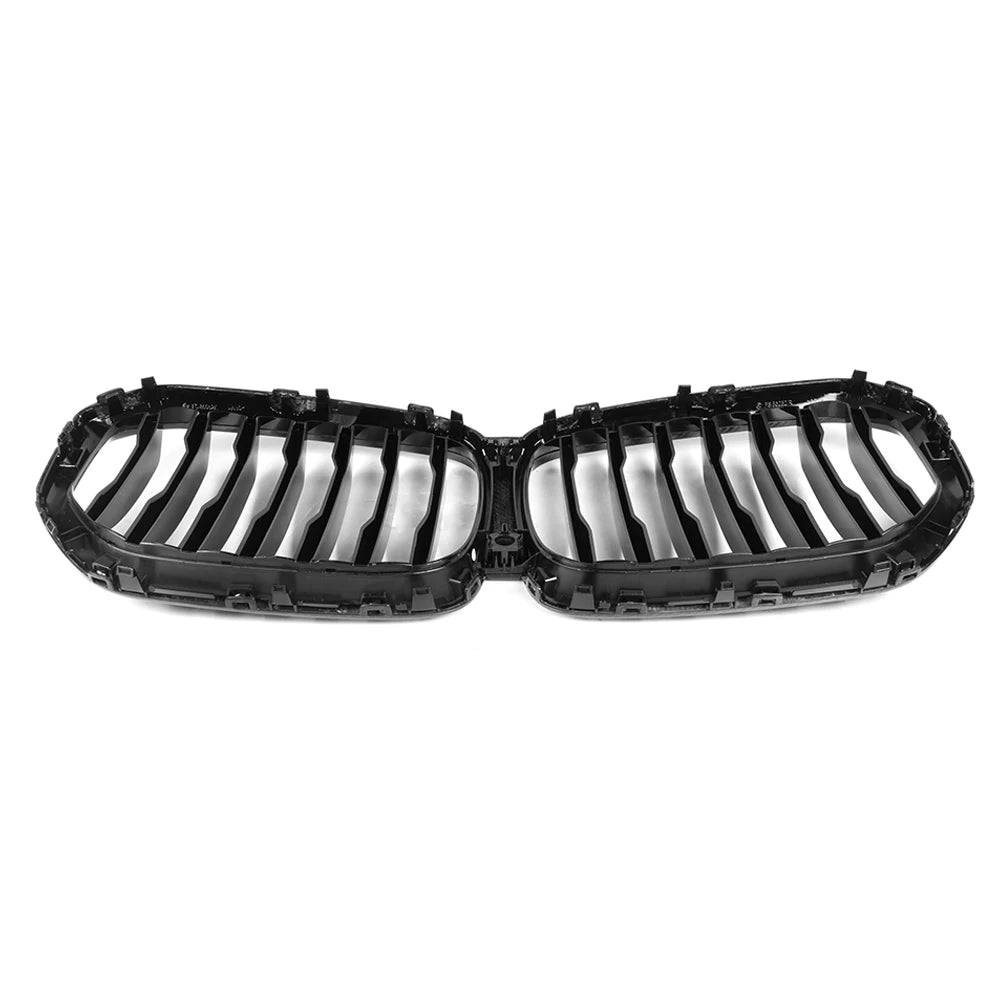 Carbon Nieren Grill passend für BMW X5 G05 2020 bis 2023 Glanz Schwarz