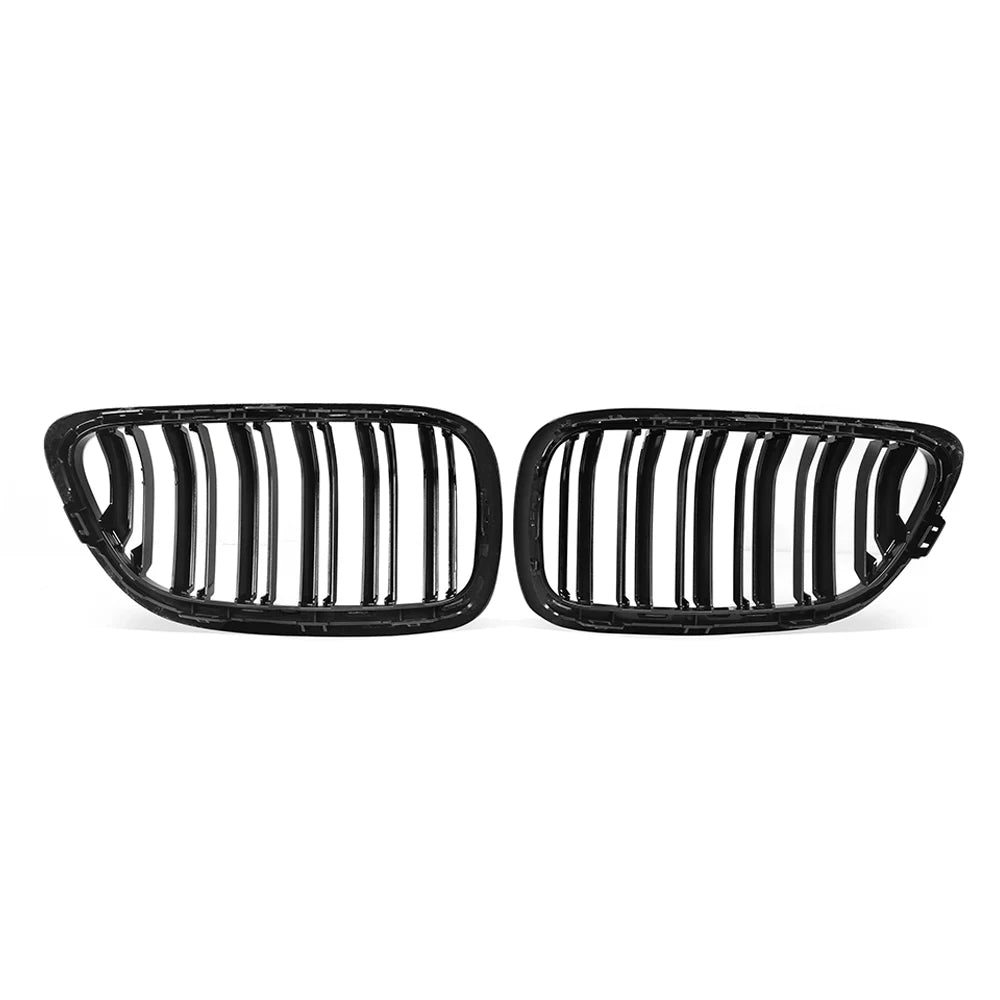 Carbon Nieren Grill passend für BMW F22 F23 F87 2014 bis 2020 Glanz Schwarz