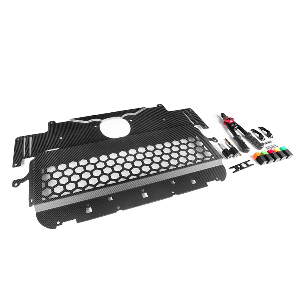 Carbon Skid Plate passend für BMW G80 G81 G82 G83 G87 ab 2021 V Style