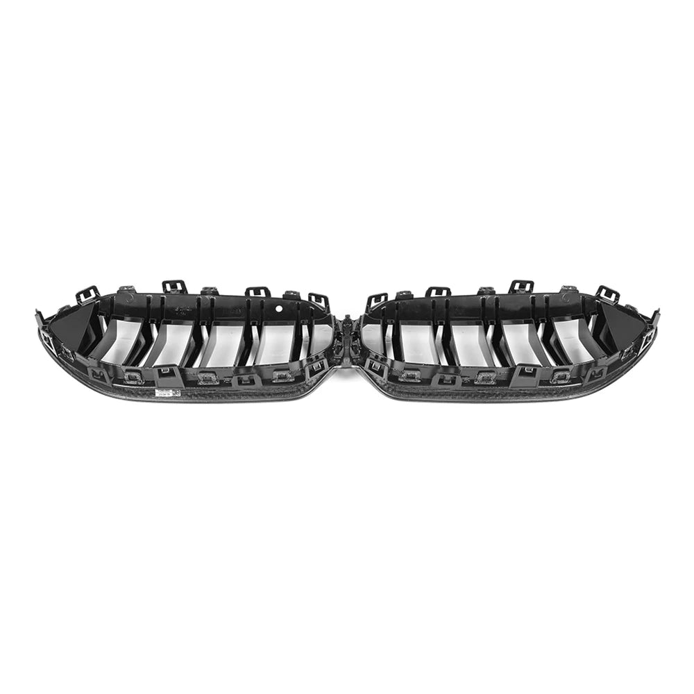 Carbon Nieren Grill passend für BMW F44 ab 2021 Doppelsteg Glanz Schwarz