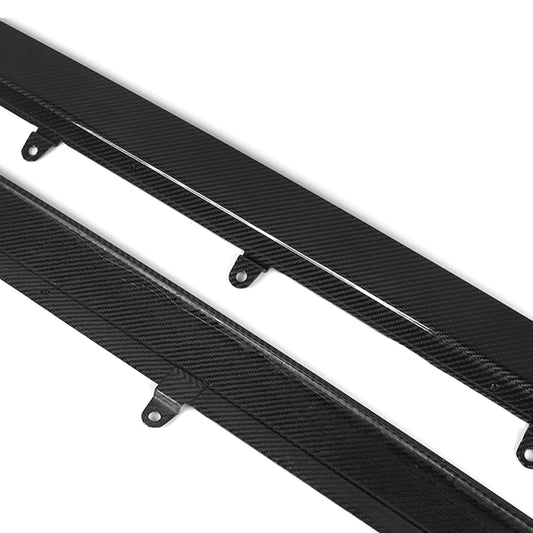 Carbon Seitenschweller passend für BMW G38 2017 bis 2023 Langversion Performance Style