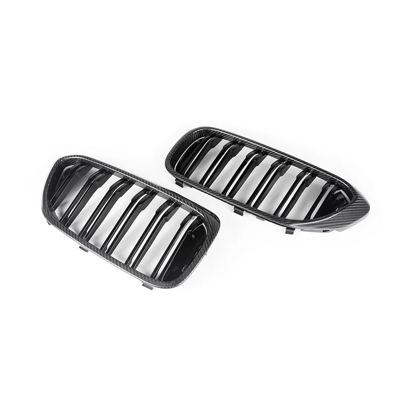 Carbon Nieren Grill passend für BMW G30 G31 F90 Pre LCI 2017 bis 2019 Double Slat