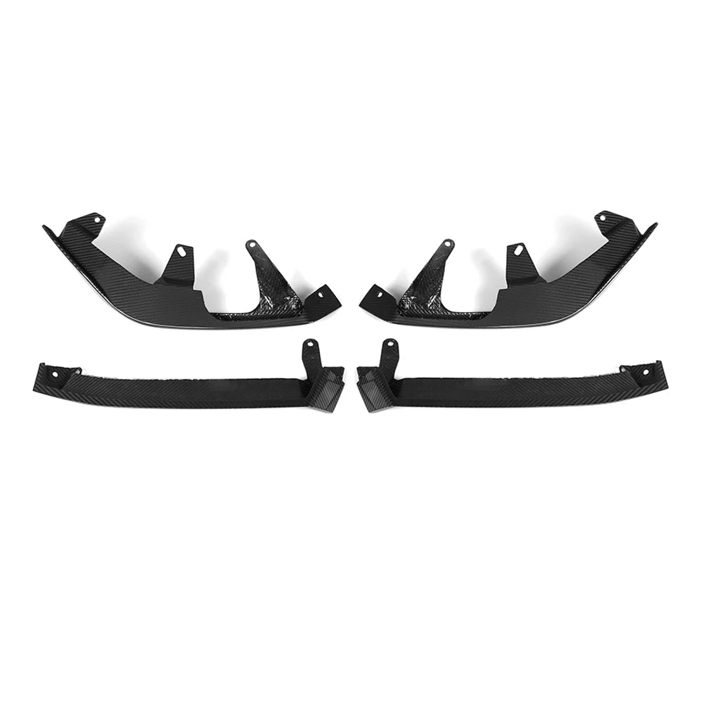 Carbon Frontlippe passend für BMW G60 G68 i5 ab 2024 Performance Style 4 teilig