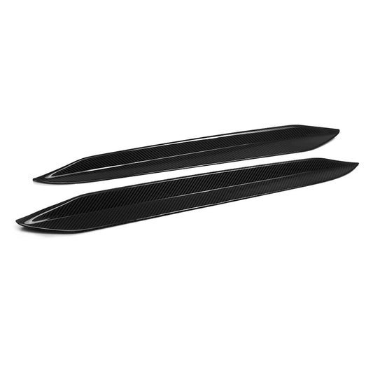 Carbon Heckscheiben Blenden passend für BMW X6 G06 F96 ab 2020 Performance Style