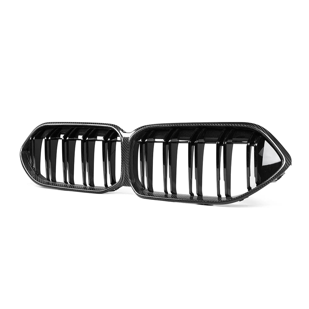 Carbon Nieren Grill passend für BMW F44 ab 2021 Doppelsteg Glanz Schwarz