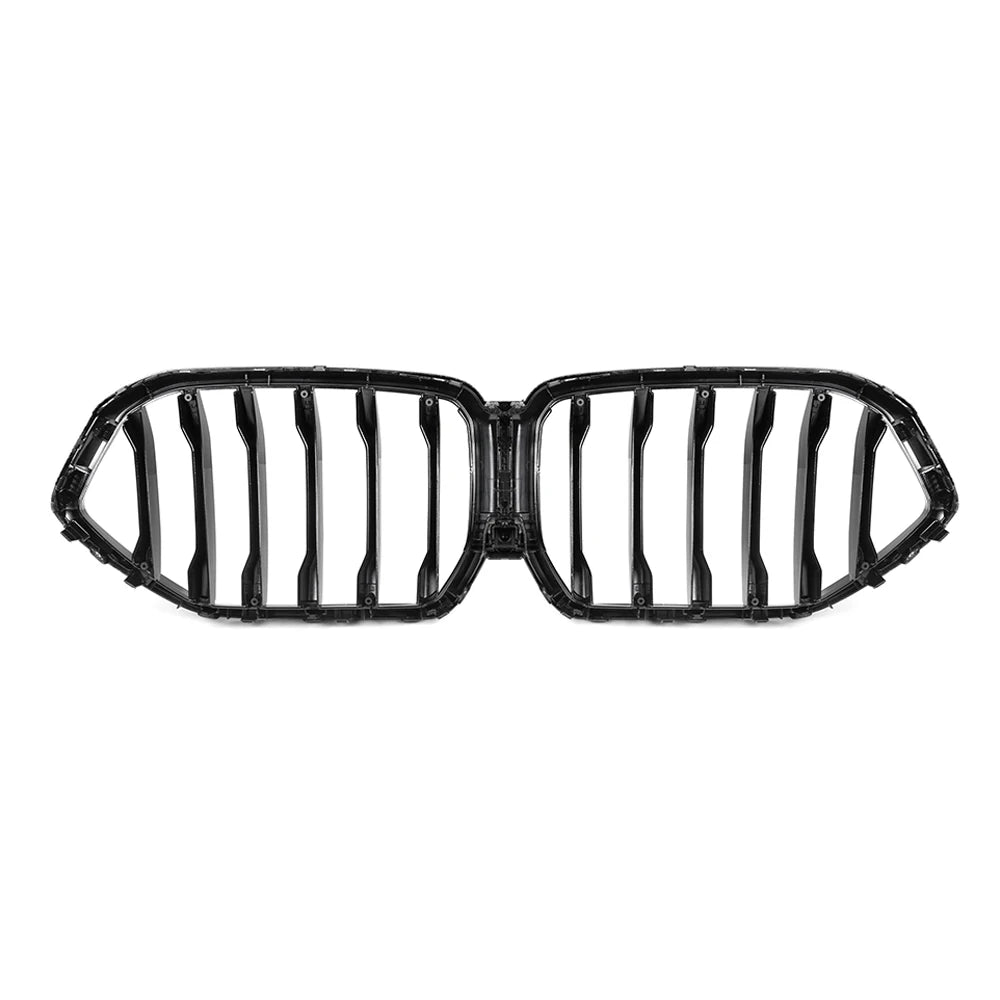 Carbon Nieren Grill passend für BMW X6 G06, F96 2020 bis 2023 Glanz Schwarz