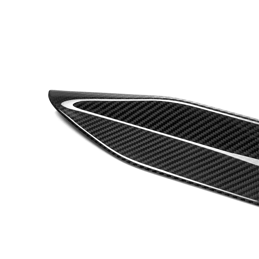 Carbon Heckscheiben Blenden passend für BMW X6 G06 F96 ab 2020 Performance Style