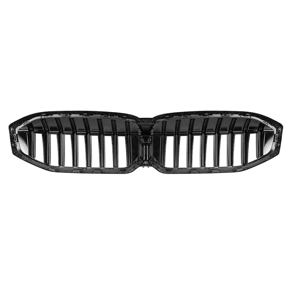 Carbon Nieren Grill passend für BMW G20 G21 G28 LCI ab 2022 Glanz Schwarz
