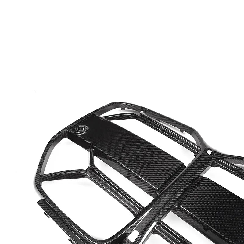 Carbon Nieren Grill passend für BMW G26 ab 2021 Glanz Schwarz