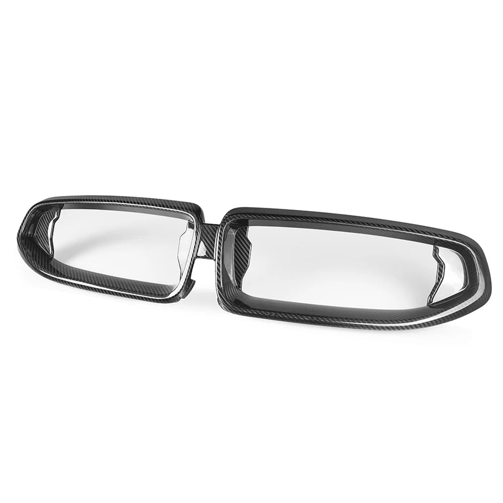 Carbon Nieren Grill passend für BMW G42 ab 2022 OEM Style Glanz Schwarz
