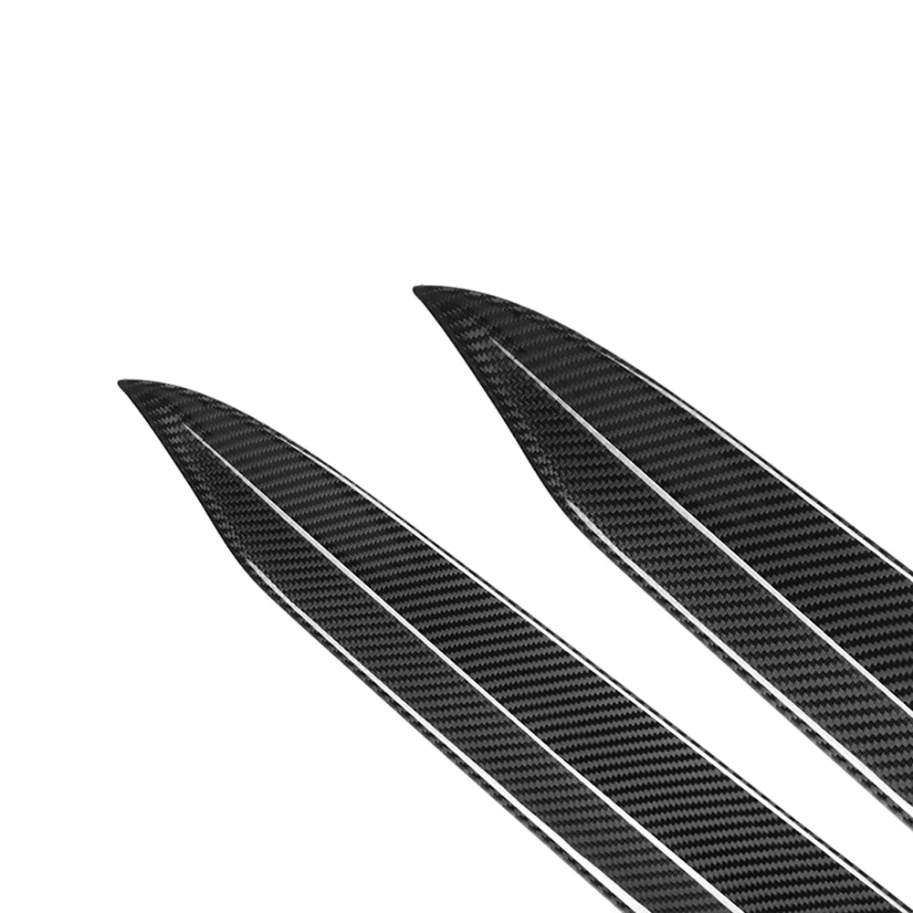 Carbon Heckscheiben Blenden passend für BMW X6 G06 F96 ab 2020 Performance Style