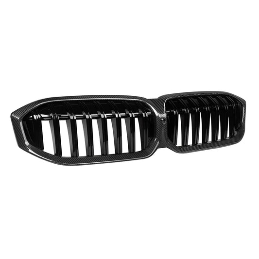 Carbon Nieren Grill passend für BMW G20 G21 G28 LCI ab 2022 Glanz Schwarz