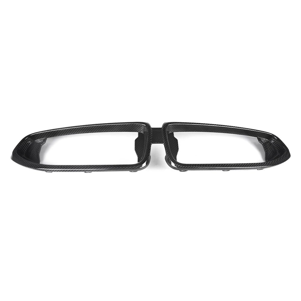 Carbon Nieren Grill passend für BMW G42 ab 2022 OEM Style Glanz Schwarz