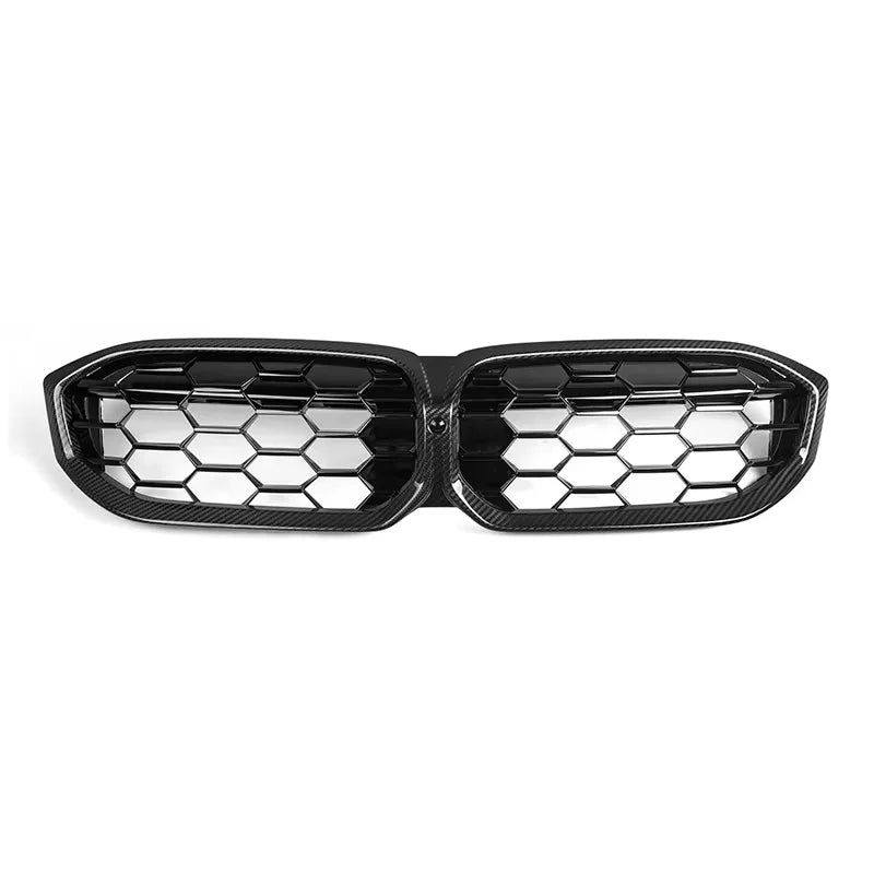 Carbon Nieren Grill passend für BMW G20 G21 G28 LCI ab 2023 Glanz Schwar