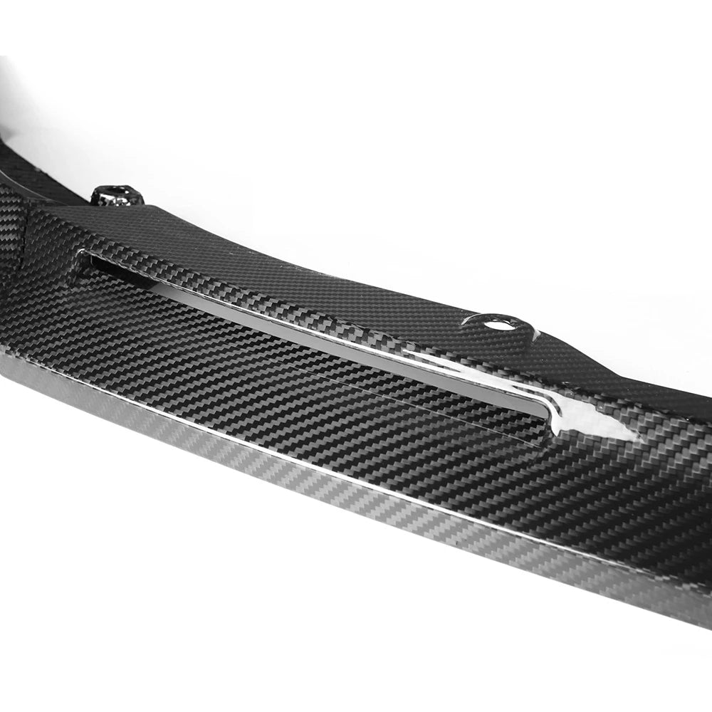 Carbon Frontlippe passend für BMW G80 G81 G82 G83 ab 2021 V Style 3 teilig