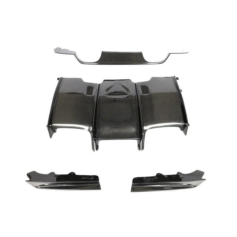 Carbon Heckdiffusor Varis passend für BMW M3 F80 und M4 F82 2015 bis 2019