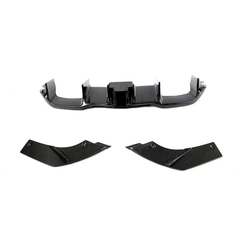 Carbon Heckdiffusor mit LED passend für BMW M2 F87 2016 bis 2019
