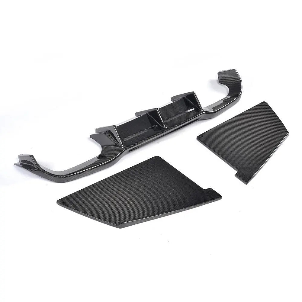 Carbon Heckdiffusor passend für BMW M2 F87 2016 bis 2017