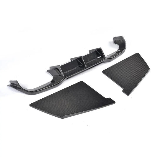 Carbon Heckdiffusor passend für BMW M2 F87 2016 bis 2017