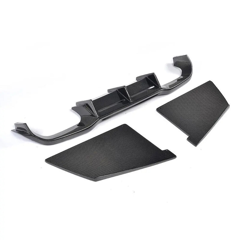 Carbon Heckdiffusor passend für BMW M2 F87 2016 bis 2017